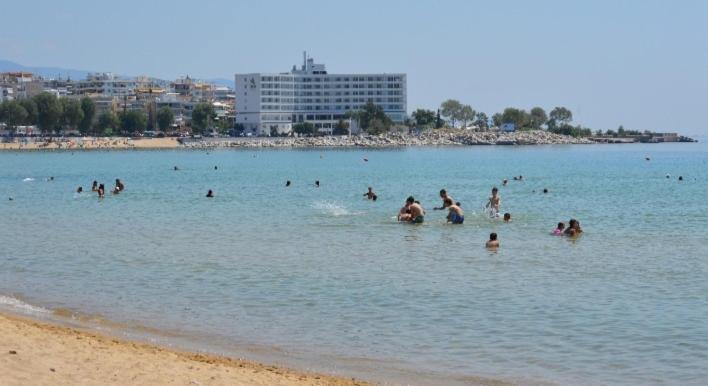 Urban Kalamitsa Beach Appartment Kavala Exterior photo